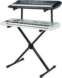 Double Keyboard Stand