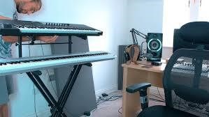 Double Keyboard Stand