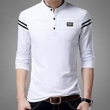 Stand Collar T shirt