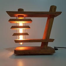 Led Wooden Stand