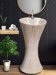 Marble Wash Basin Stand