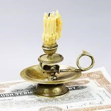 Antique Candle Stand